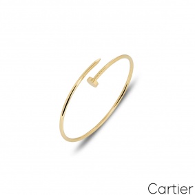 Cartier Yellow Gold Plain Juste Un Clou SM Bracelet Size 15 B6062615 Cartier Yellow Gold Plain Juste Un Clou SM Bracelet Size 15 B6062615